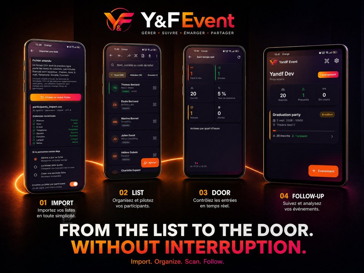 Y&F Event - UI Design